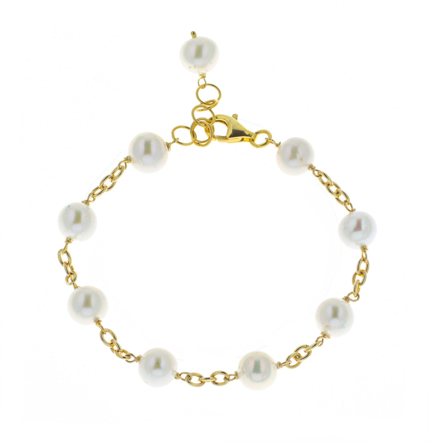 Braccialetto argento 925/ooo perle coltivate