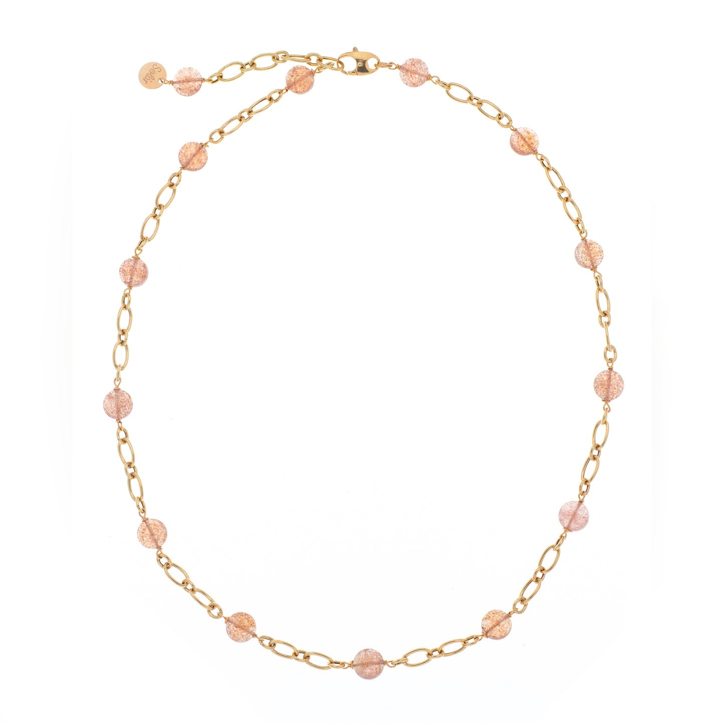 Collana girocollo argento 925/ooo pietre di Acquamarina