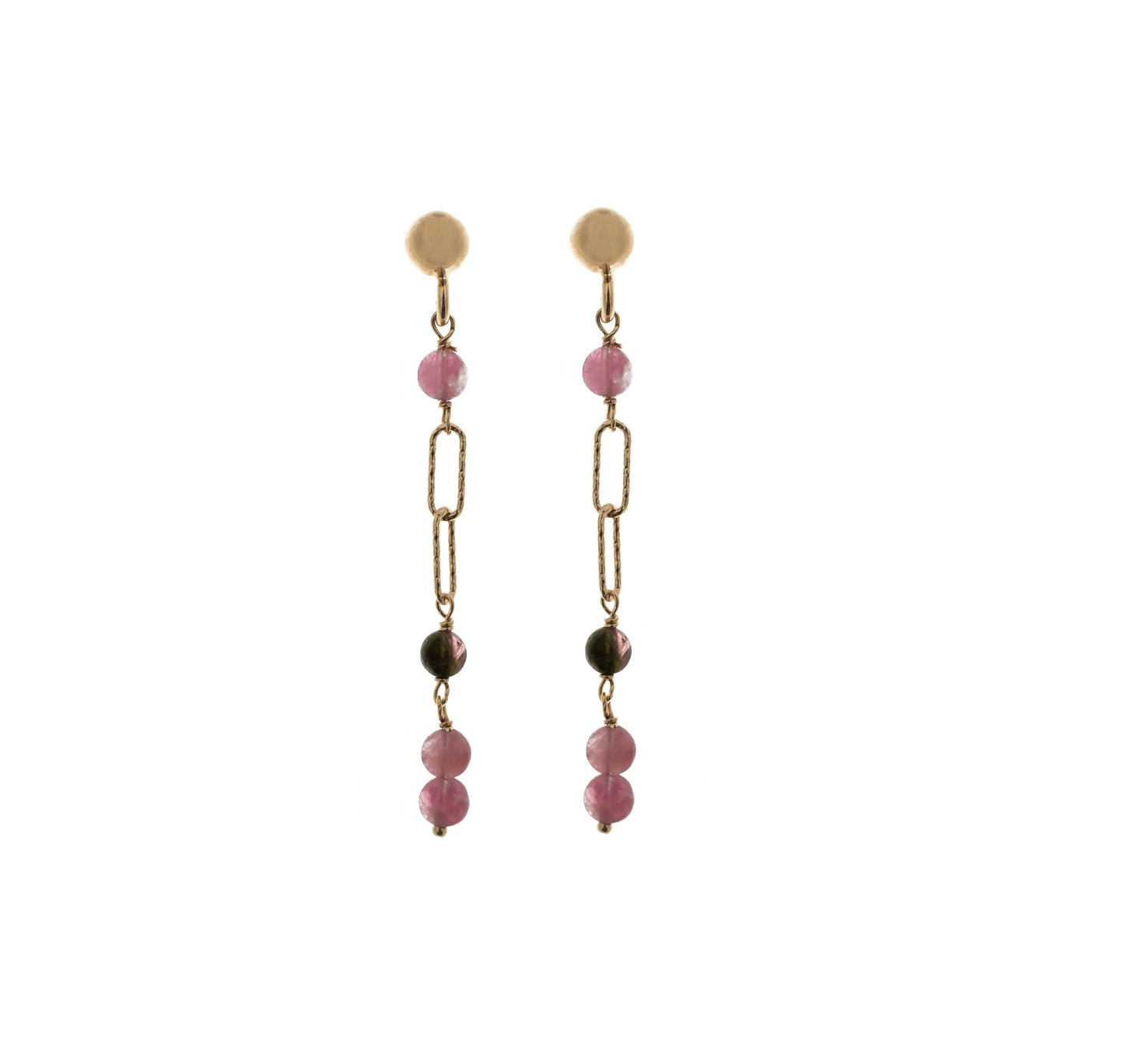 Orecchini in argento 925/ooo | Tormaline | Rosè