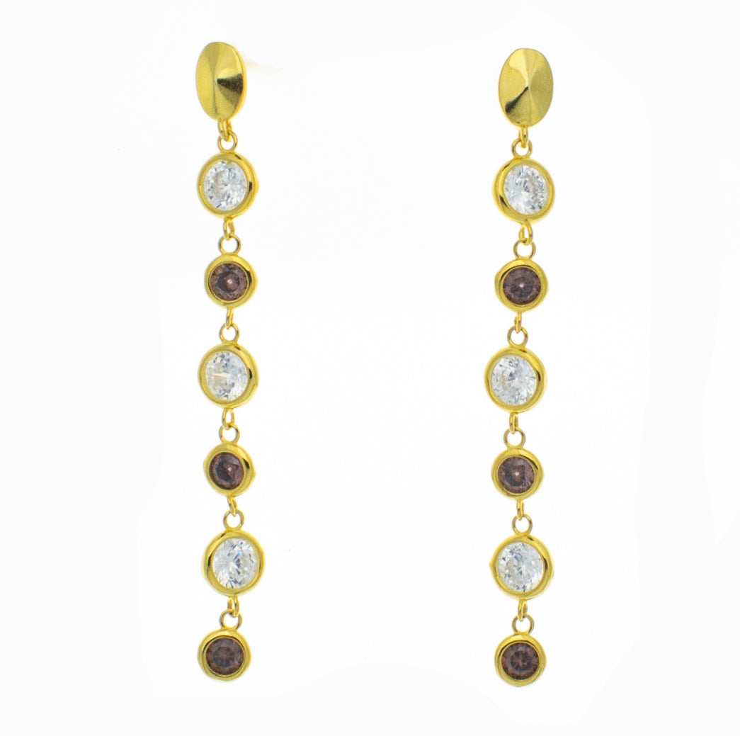 Orecchini in argento 925/ooo & zirconi