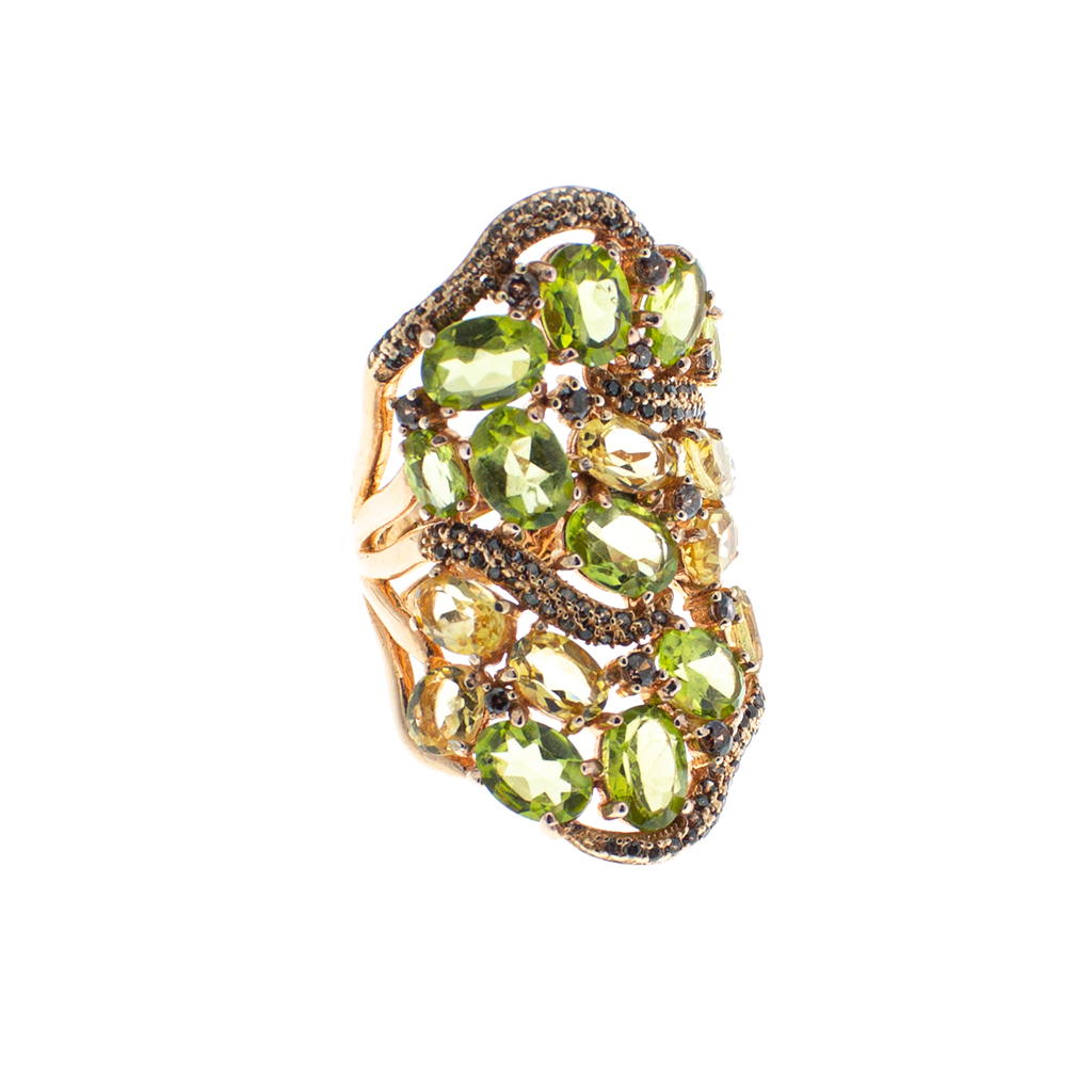 Anelli in argento 925/ooo, pietre preziose