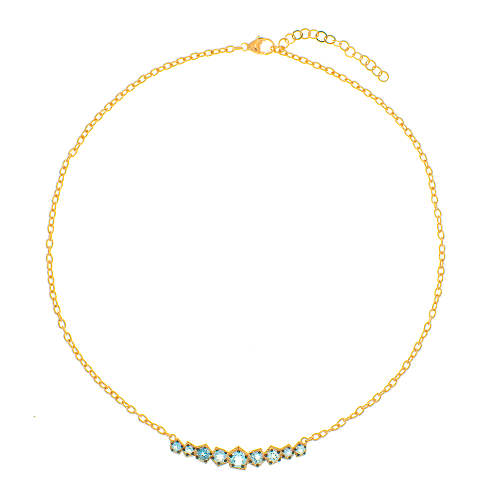 Girocolli in argento 925/ooo, pietre preziose