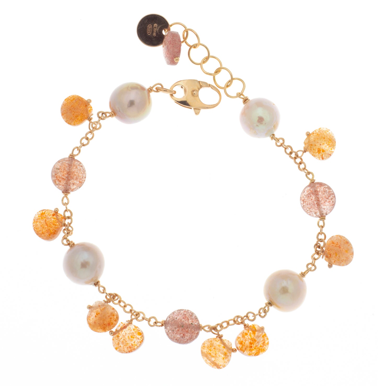Braccialetti in argento 925/ooo  Pietre Naturali & Perle coltivate