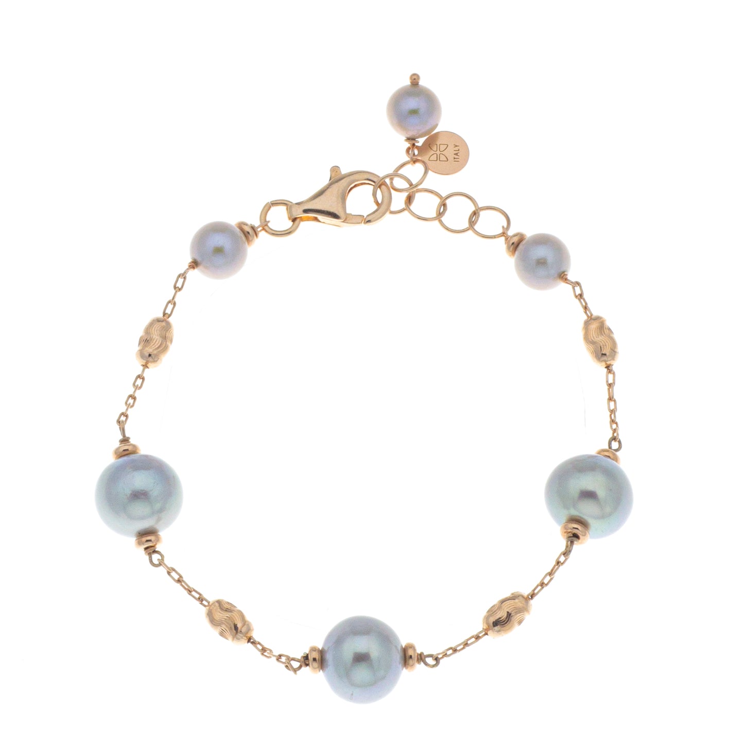 Braccialetto argento 925/ooo perle coltivate