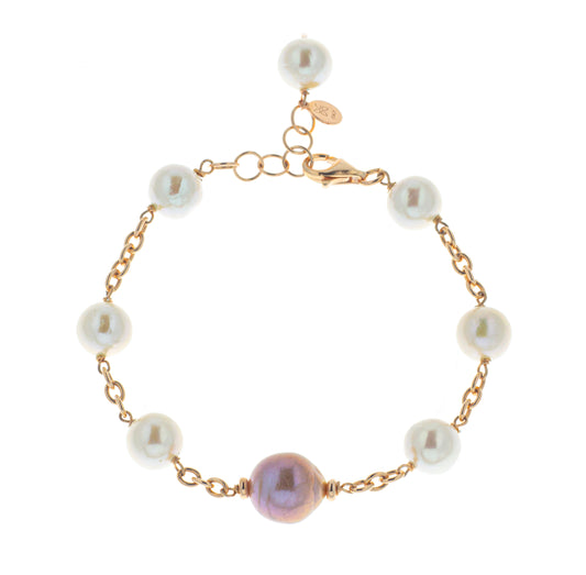 Braccialetti in argento 925/ooo perle coltivate