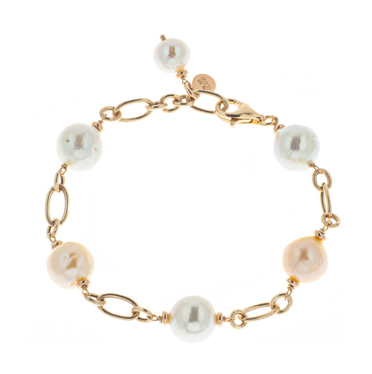 Braccialetto argento 925/ooo perle coltivate