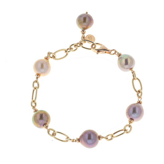 Braccialetto argento 925/ooo perle coltivate