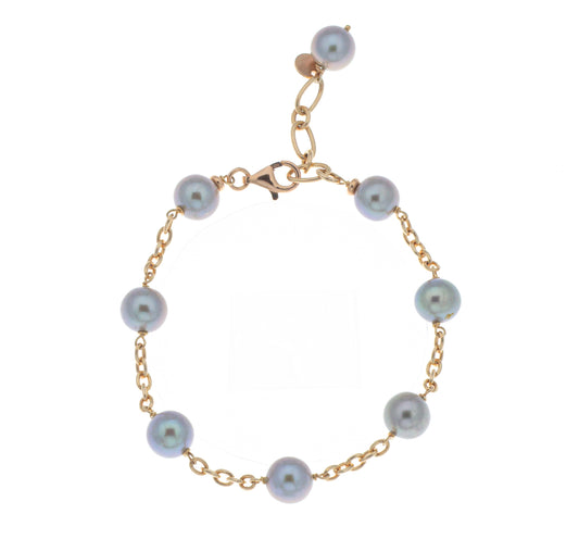 Braccialetto argento 925/ooo perle coltivate