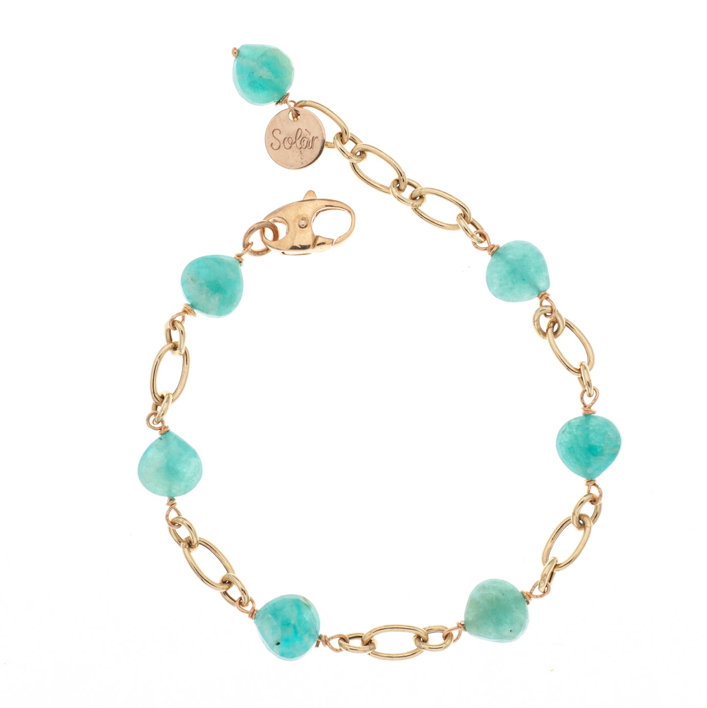 Braccialetto argento 925/ooo perle coltivate pietre di Acquamarina & Quarzi
