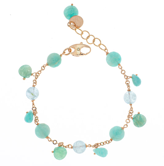 Braccialetti in argento 925/ooo  Pietre Naturali & Perle coltivate