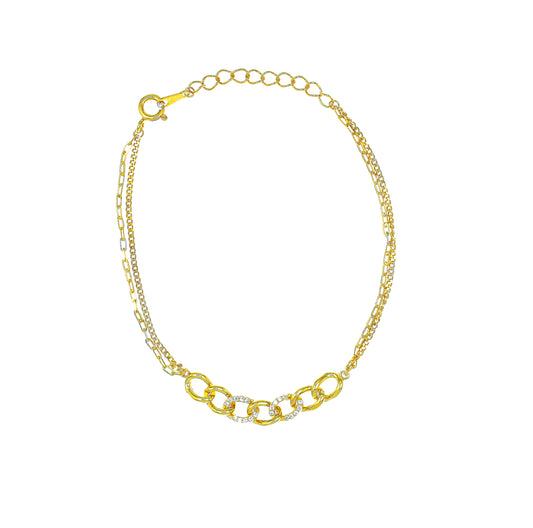 Bracciale in argento 925/ooo | Zirconi