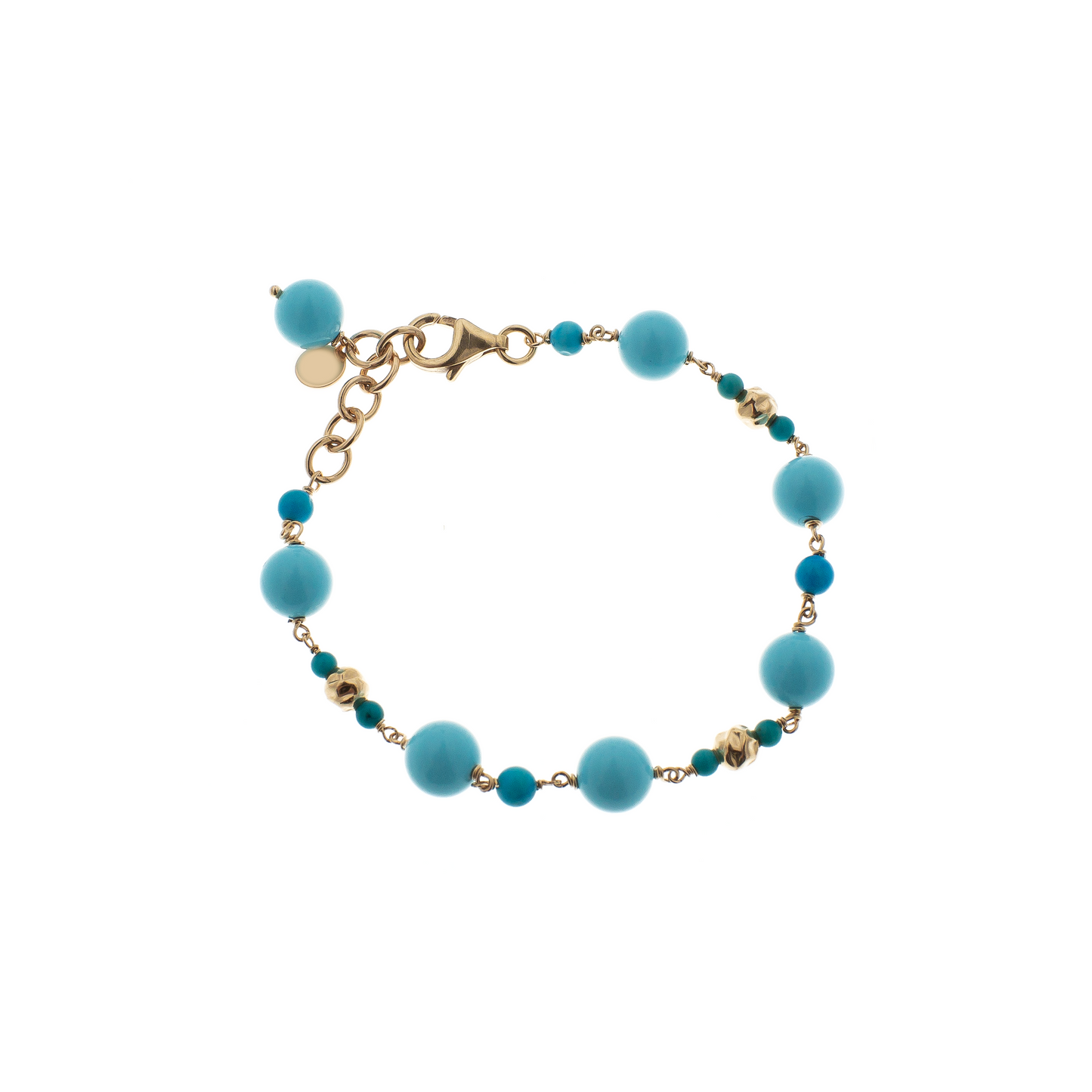 Bracciale in argento 925/ooo | Pasta di Turchese | turchese Cina |